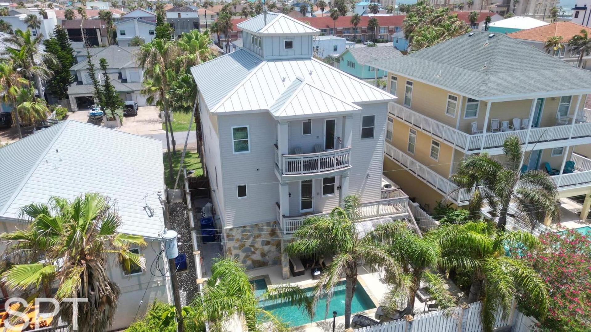 Padre Beach House Villa South Padre Island Exterior foto